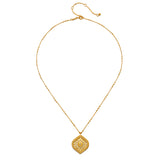 Awaken Awareness Lotus White Topaz Necklace