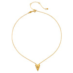 Detailed view of the Infinitely Loved Heart Necklace, highlighting its intricate design and connection to spiritual jewelry, enhancing meditation, manifestation, and personal growth.