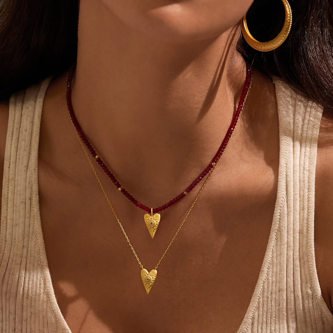 Infinitely Loved Heart Necklace | Satya Jewelry