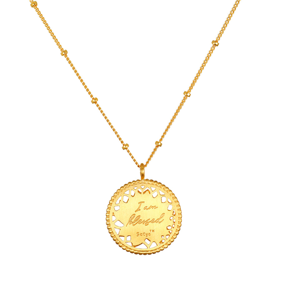 Blessed Beginnings Lotus Necklace