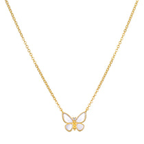 The Renewed Hope Pearl Butterfly Necklace features a delicate butterfly pendant made from luminous mother of pearl, symbolizing transformation and hope. This spiritual jewelry piece serves as a talisman for meditation and manifestation, perfect for yoga practitioners seeking meaningful accessories for protection and connection with the sun and moon.