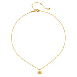 Back view of the Guiding Faith White Topaz Star of David Necklace revealing its adjustable chain design, suitable for spiritual practices and the symbolism of protection and manifestation.
