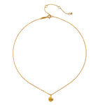 The Guiding Star Celestial White Topaz Necklace displayed flat, highlighting the crescent moon and star pendant along with the chain. This elegant spiritual jewelry serves as a talisman for meditation, protection, and manifestation, intertwining the powers of the sun and moon in a meaningful design.