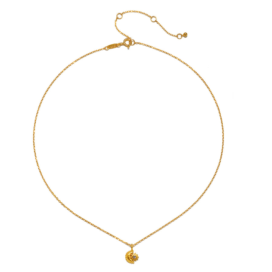 Guiding Star Celestial White Topaz Necklace