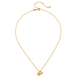 Double Lotus Necklace