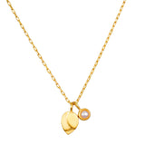 Lotus and Pearl Necklace