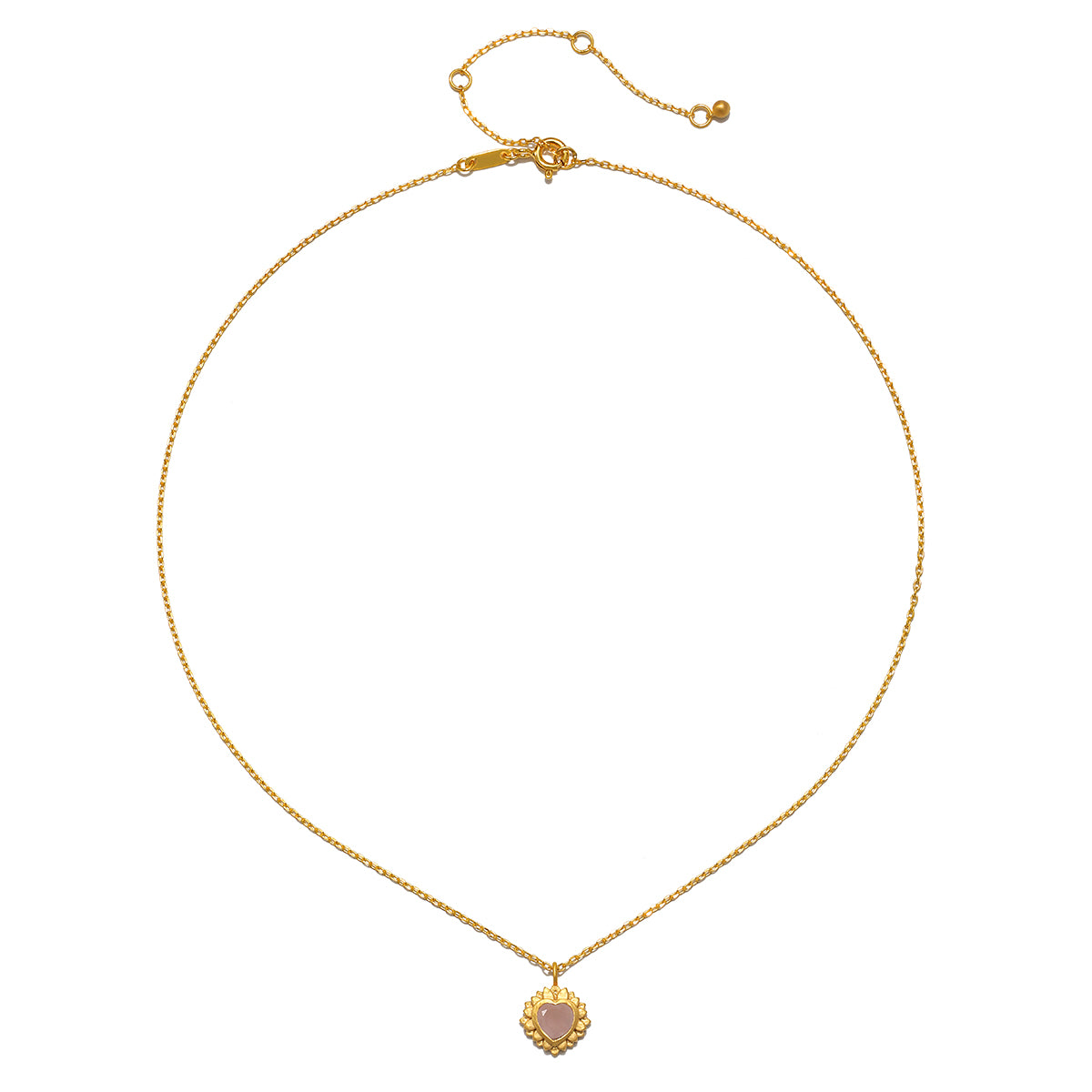 Elegant Journey to Love Moonstone Lotus Heart Necklace featuring a heart-shaped rose quartz pendant, embodying love and compassion. This spiritual jewelry serves as a meaningful talisman for meditation and manifestation, perfect for enhancing your yoga practice or bringing spiritual protection. Crafted with an 18k gold plate, this necklace symbolizes new beginnings and transformation, making it a thoughtful gift for anyone seeking connection with the sun and moon.