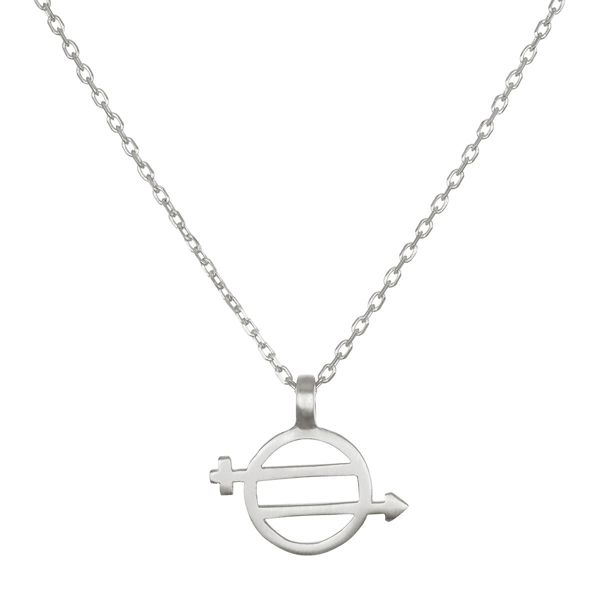 Equal Means Equal - Equality Necklace Silver, featuring a stylish silver pendant symbolizing equality, justice, and freedom, ideal for spiritual jewelry, meditation, and as a meaningful talisman representing manifestation and protection in yoga.