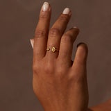 Hamsa & Evil Eye Adjustable Ring