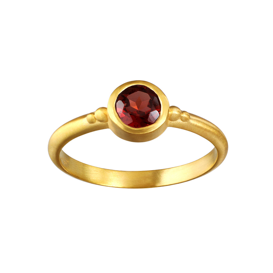 Inner Fire Garnet Ring