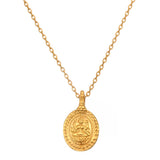 Lakshmi Oval Necklace