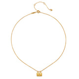 White Topaz Evil Eye Necklace