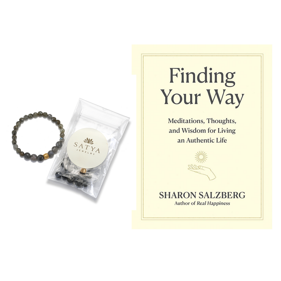 Renewed Truth Labradorite Bracelet Mala & Book Kit