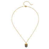 Taryn Truly Bestie Smoky Quartz Necklace