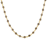 Taryn Truly Grounded Grace Smoky Quartz Necklace