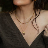 Taryn Truly Grounded Grace Smoky Quartz Necklace
