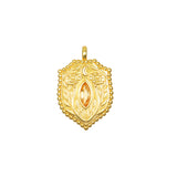 Taryn Truly Protect Your Peace Citrine Charm