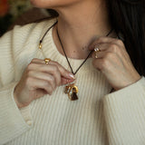 Taryn Truly Bestie Smoky Quartz Charm