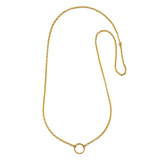 Taryn Truly Wear Your Story Gold Charm Holder Necklace