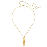 The Story of Capricorn Zodiac Necklace displayed on a delicate chain, designed as a spiritual talisman that brings awareness and meaning, perfect for manifestation and enlightenment.