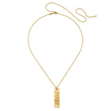 The Story of Capricorn Zodiac Necklace displayed on a delicate chain, designed as a spiritual talisman that brings awareness and meaning, perfect for manifestation and enlightenment.