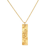 The Story of Gemini Zodiac Necklace featuring intricate design with the Gemini symbol, a beautiful talisman representing duality and collaboration in spiritual jewelry for meditation and manifestation.