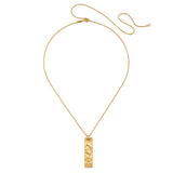 Beautiful Story of Pisces Zodiac Necklace featuring intricate design in 18kt gold plating, perfect for spiritual jewelry and meditation enthusiasts. This necklace serves as a meaningful talisman representing the Pisces zodiac sign, embodying charm and protection, ideal for yoga and manifestation practices.