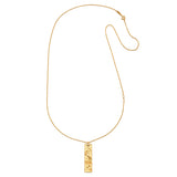 An elegant display of the Story of Sagittarius Zodiac Necklace laid flat, showcasing its unique design. This piece reflects zodiac significance and serves as a spiritual talisman, perfect for those interested in manifestation, meditation, and enhancing their yoga practice.