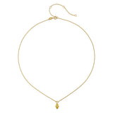 Mini Hamsa Diamond 14kt Gold Pendant Necklace, a delicate symbol of spiritual jewelry representing protection and blessings, perfect for meditation and manifestation. This meaningful charm is designed for yoga enthusiasts and those seeking to embrace joy and light in their lives.