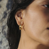 Circle of Truth Hoop Earrings