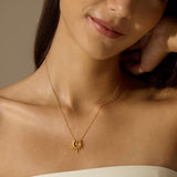 Divine Light Moon Starburst Necklace