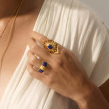 Embrace Your Power Lapis Celestial Ring