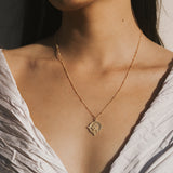 Goddess of Strength Durga Coin Necklace