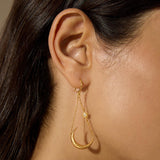 Guided by Moonlight Celestial Drop Earrings