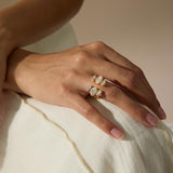 Honor Your Wisdom Rainbow Moonstone Ring