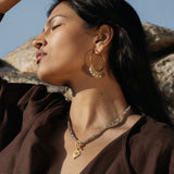 Intuitive Path Beaded Labradorite Mandala Toggle Necklace
