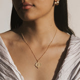 Manifesting Abundance Goddess Lakshmi Coin Necklace