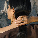 Manifesting Truth White Topaz Adjustable Ring
