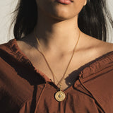 Many Paths One Truth Coin Necklace