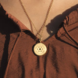 Many Paths One Truth Coin Necklace