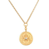 Many Paths One Truth Coin Necklace