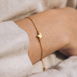 New Beginnings Lotus Cord Bracelet