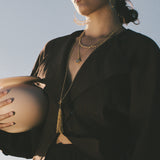 Paths in Motion Tassel Toggle Necklace