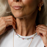 Wear Your Inspiration Tourmaline Celestial Choker Necklace