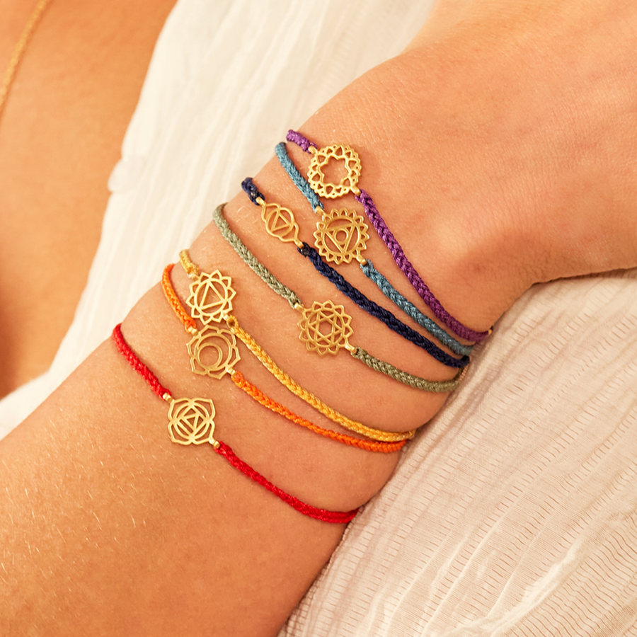 Attuned to Love Heart Chakra Thread Bracelet