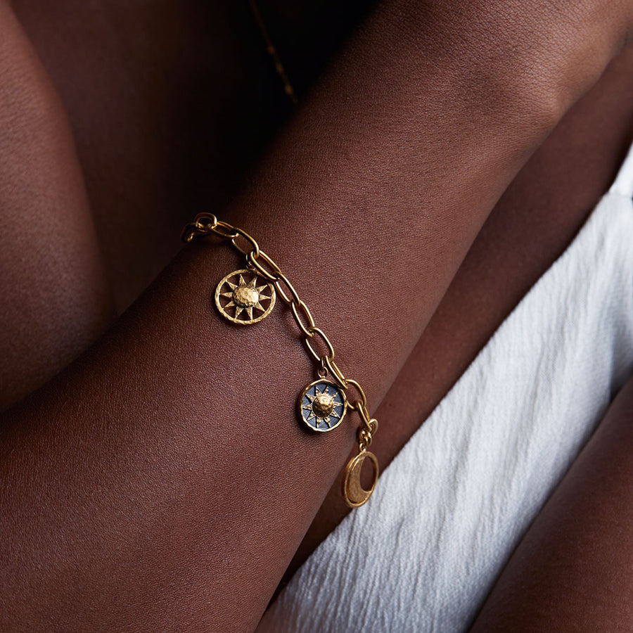 Divine Cosmos Celestial Charm Bracelet