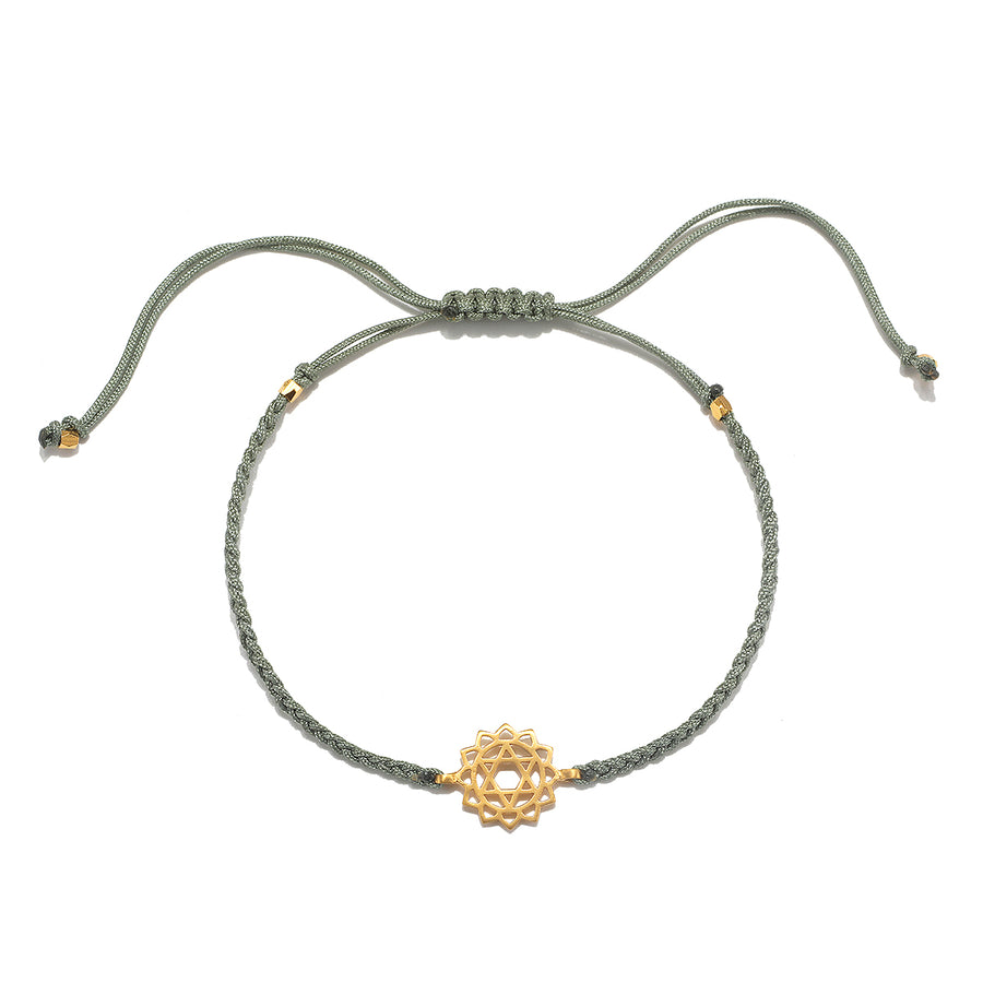 Attuned to Love Heart Chakra Thread Bracelet