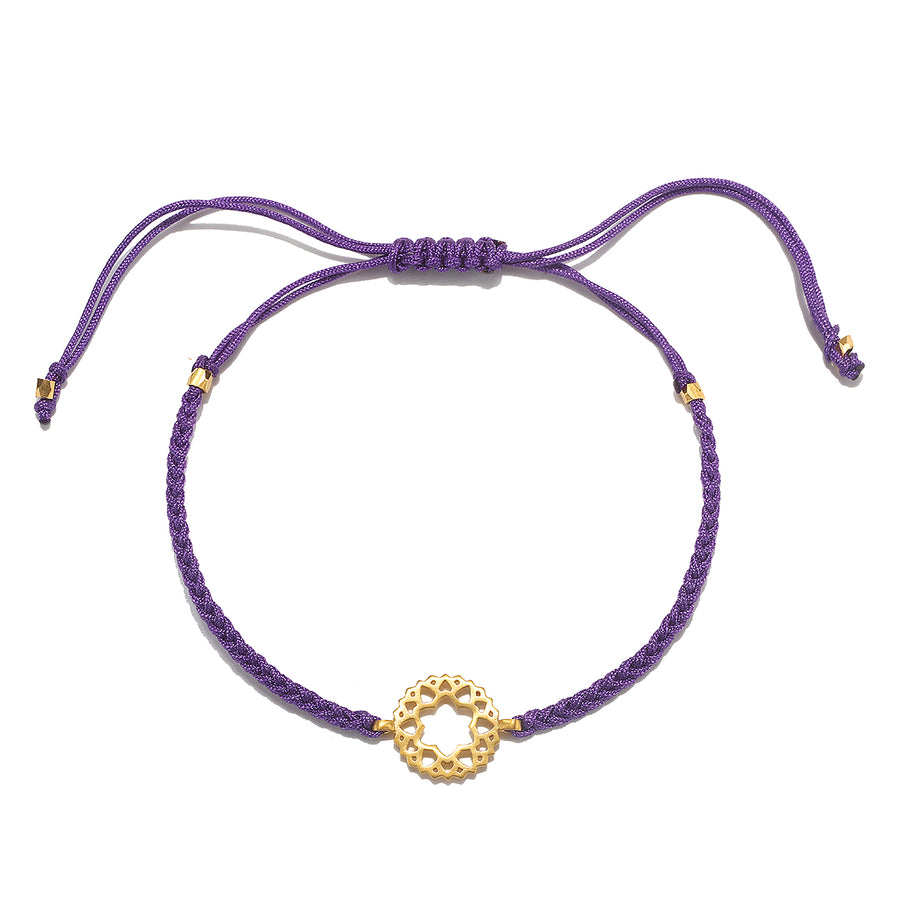 Higher Consciousness Crown Chakra Thread Bracelet