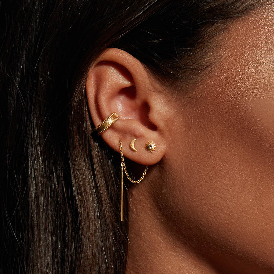 Light and Love Gold Ear Cuff