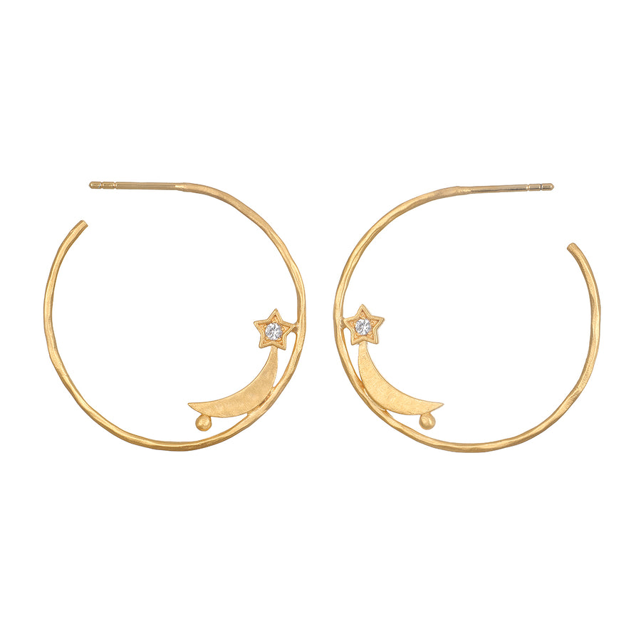 Infinite Aspiration Hoop Earrings - Satya Jewelry